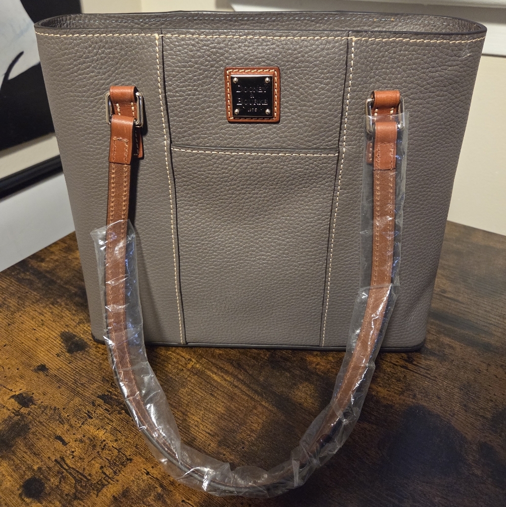 Dooney & Bourke Small Lexington Tote -Elephant Grey